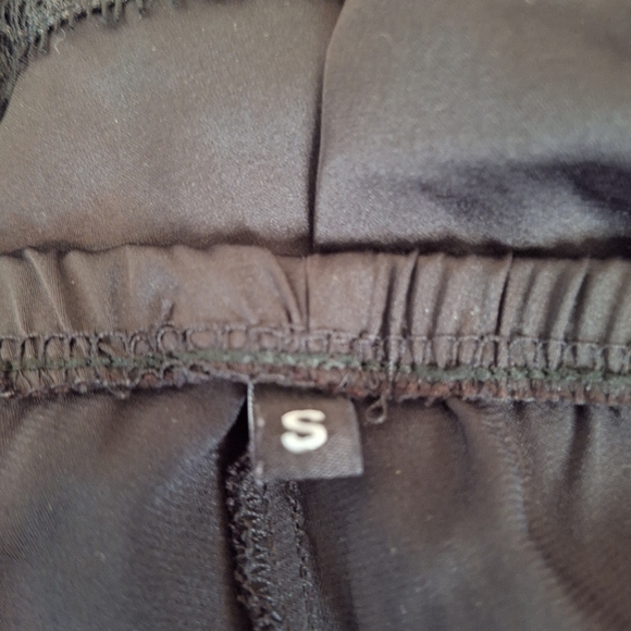 Kilkstar Black Lace of Spades Satin Set Size Small - Picture 6 of 6